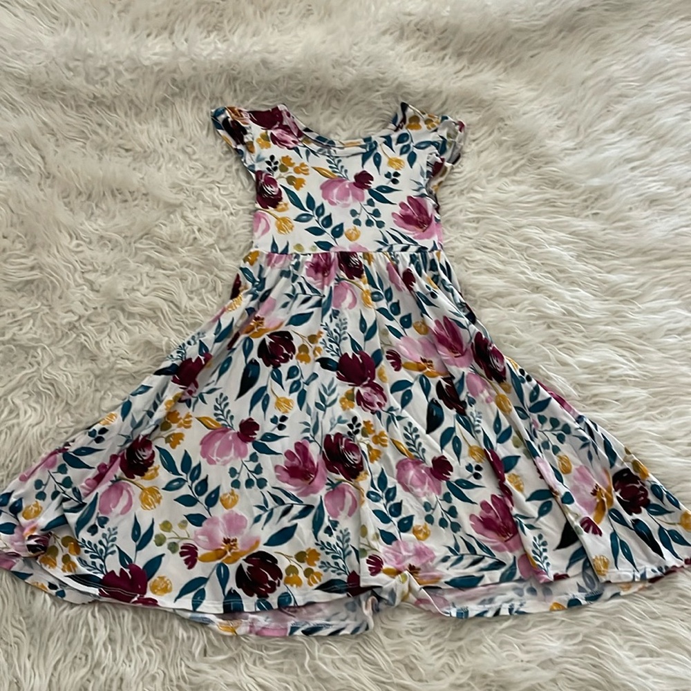 Posh Peanut 4T Floral Twirl Bamboo